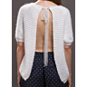 M0405 Open-back Sweater