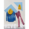 M0451 - M0452 Children's snood and Bobble hat