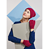 M0459 - M0460 Women's bobble hat and Women's mittens