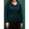 M0480 Sweater with large cable