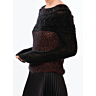 M0178 Sweater with Cable Yoke