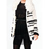 M0186 Fur Collared Cardigan