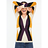 M0188 V-neck Jacquard Sweater