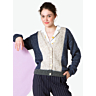M0638 V neck cardigan