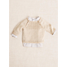 M0694 Baby sweater with buttoned front