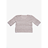 #03 Filet sweater with 3/4 sleeves