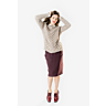 M0563 Round collar sweater