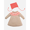 M0633-M0634 Fair isle dress and Hat