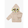 M1121 Hooded sweater with zip back