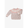 M1138 Fairisle yoke sweater