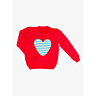 M1166 Sweater with heart motif