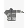 M1251 Shawl collared fairisle jacket in pdf format
