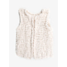 1037 Furry sleeveless gilet