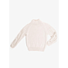 1050 Sweater with cable sleeves