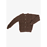 1055 Patterned cardigan with round collar