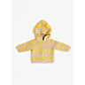 1072 Hooded sweater with back zipper