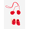 1088 #1089 Mittens and slippers