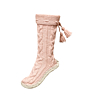 M0469 Slipper boots with tassels
