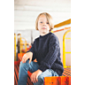 M1092 - Round neck raglan sweater in ped format