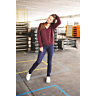 M1093 - V Neck patterned sweater