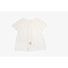 M1752 Floaty cardigan with cable yoke