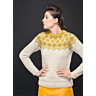 M2364 Sweater with fair isle Yoke in pdf format
