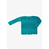 M1419 Lace work boat neck sweater in pdf format