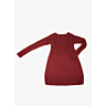M1432 Dress with cabled front and wide neck in pdf format