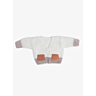 M1473 Two color cardigan with pockets in pdf format