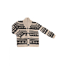 M1532 Fairisle jacket with shawl collar in pdf format