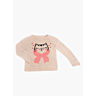 M1533 Sweater with cats head in pdf format