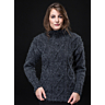 M2368 High Neck Cable Stitch Sweater in pdf format