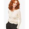 M1910 V neck lacy sweater in pdf format