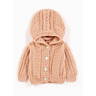 M1975 Hooded cable cardigan in pdf format