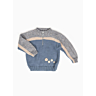 M2207 Zip collar sweater in pdf format
