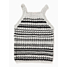 M2555 Striped Lacework Top in pdf format