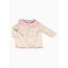 M2593 Cotton vest with fabric collar in pdf format