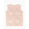 M2614 Round neck top with lacy geometric motifs in pdf format