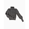 M2624 Cable sweater with wide sleeves in pdf format