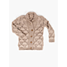 M2676 Lacy cables jacket with shawl collar in pdf format