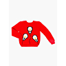 M2745 Round neck motif sweater in pdf format