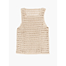 M2880 Crochet lacy tank top in pdf format