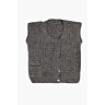 M2914 Sleeveless cardigan with asymmetric neck in pdf format