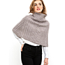 M2922 Small cable poncho in pdf format