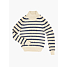 M2950 Cabled navy sweater in pdf format