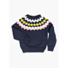 M6011 Intarsia yoke sweater in pdf format