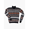 M6068 Geometric fairisle sweater in pdf format