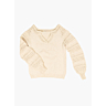 M6156 Henley collar sweater with lacy sleeves Elodie in pdf format