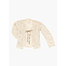 M6167 Lace cardigan, ribbon ties Cléo in pdf format