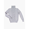 M6230 Roll neck cable sweater in pdf format